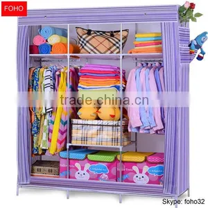 Easy to Assemble Design of Bedroom Wardrobe Simple Design Bedroom Wardrobe Design (FH-CS0505 ) thumbnail-5