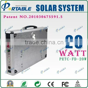 China 20W Portable Solar Power System Solar Batteries thumbnail-5