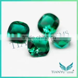 Wholesale Blue Emerald Stone Bulk Gemstone /rough Cut Synthetic Raw Emerald Stone for Sale thumbnail-1