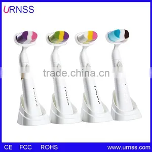 New! High Quality Sonic Facial Cleansing Brush With Timer, Inductive Charging, Waterproof, 3 Speeds, Battery Indicator thumbnail-3