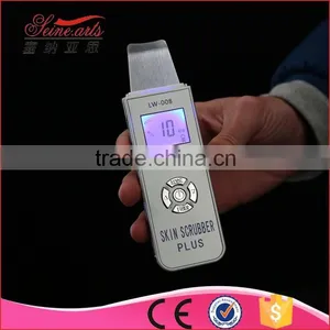 2015 Newest SNYS LW-008 Thinnest Lithium Facial Beauty Instrucment Battery Operated Skin Scrubber thumbnail-2