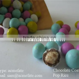 Halal/HACCP Wholesale Chocolate Coated Pop Rice thumbnail-4