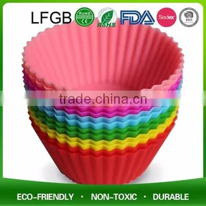 Customized Shaped Siliocne Cupcake Mould/holder/bakeware thumbnail-3