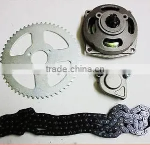 49cc 6T Clutch Drum Bell Housing +T8F Chain +Sprocket 49cc Pocket Quad Dirt Bike ATV thumbnail-1
