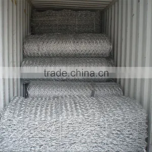 Hot Dipped Galvanized Factory in Stock Gabion Box Wire Mesh thumbnail-2