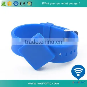 Ring Bracelet NFC NTAG213 Silicone Wristband for Lockers and Consume Goods thumbnail-5