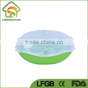 Certification Passed Plastic Fruit Basket Strainer With Net Cover thumbnail-5