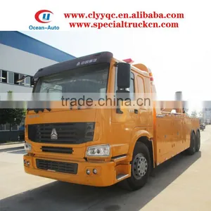 2015 SINOTRUK HOWO Hot Sale 6x4 Wrecker Tow Truck for Sale thumbnail-1