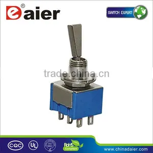 12V ON-ON or ON-OFF-ON 2 Pole 6 PIN Toggle Switch thumbnail-1