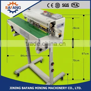 Continuous Plastic Bag Sealing Machine Date Code Heat Shrinking Sealer thumbnail-6