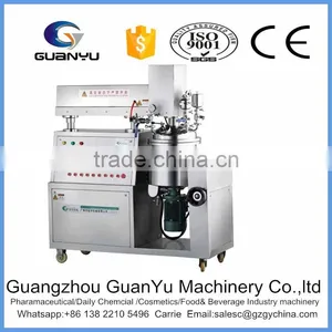 2017hot Sales Vacuum Electric Heated Stainless Steel Emulsifying Mixer for Laboratory Mixing,heating and Emulsifying thumbnail-1