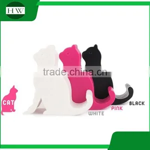 Multi Mini Plastic Portable Cat Desktop Table Cell Mobile Phone Bracket Stand Support Holder thumbnail-4