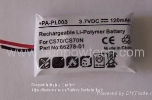 Plantronics CS70 Battery 66278-01 thumbnail-1