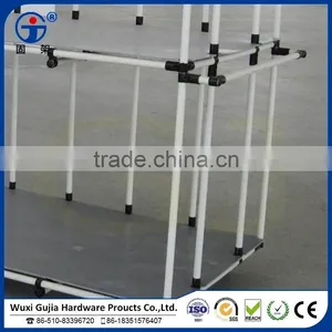 Storage Pipe Rack Plastic Coated Lean Pipe thumbnail-1