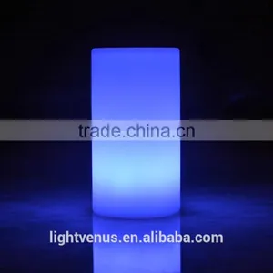 Party Use Cylinders Table Lamp Home Decor Lighting Color Changing USB Charge for Led Circular Column Lights thumbnail-1