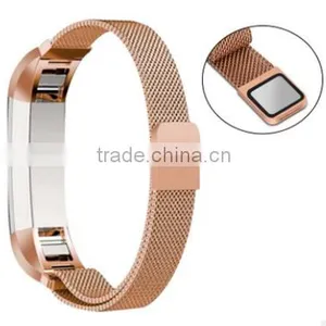 Metal Replacement Strap for Fitbit Alta Bands Rose Gold thumbnail-1