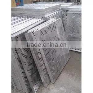 Outdoor Laser Cutting Facade Panel Aluminum Curtain Wall Profile thumbnail-2