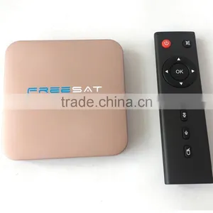 2016 Latest Android 6.0 Amlogic S905X Freesat 2GB+8GB Powerful Android TV Box Internet OTT TV Box For Wholesale thumbnail-3
