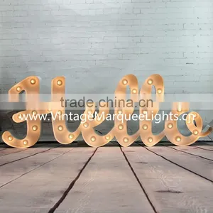 Illuminated Metal Letters for Wedding thumbnail-5
