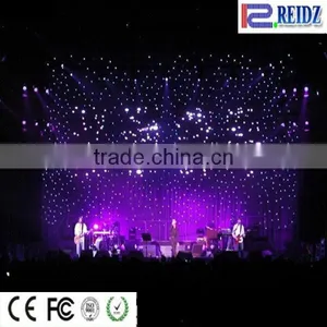 CE RoHS Star Sky Stage Flexible Cloth Rgb Led Star Curtain thumbnail-1