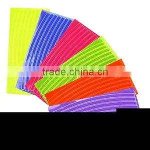 Bike Fluorescent Sticker Bicycle Reflective Stickers Cycling Wheel Rim Reflective Strap Sticker On The Bike Decal Accessories thumbnail-1