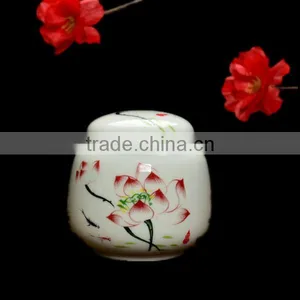 Chinese Ceramic Funeral Urn for Pet Ash thumbnail-1