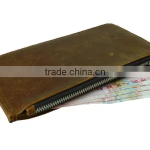 Tianhooo Long Wallet Slim Genuine Leather Credit Card Holder With RFID Blocking thumbnail-3