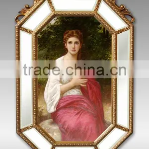 Oil Painting With Frame,French Style Wall Hanging Oil Painting thumbnail-1