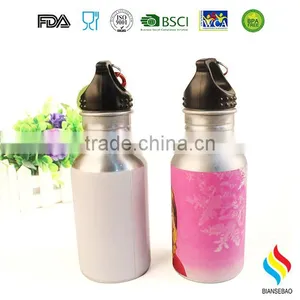 600ML Aluminum Sports Water Bottle With Straw thumbnail-4