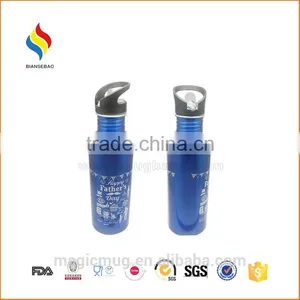 550ml Custom Printing Aluminium Sports Water Bottle thumbnail-4