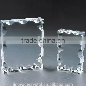 Jingyage Transparent Sublimation Crystal Blanks Cube thumbnail-3