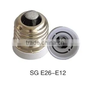 E17 to E12 Plastic Screw Shell Lamp Bulb Light Adapter / Electronic Lamp Led Converter thumbnail-5