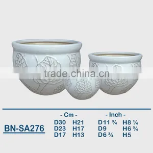 Vietnamese Ceramic Glazed Indoor Pot/ Indoor Planter BN-SA276 thumbnail-1