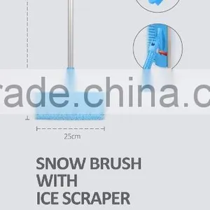 Snow Brush With Ice Scraper Two Section Telescopic Handle thumbnail-1