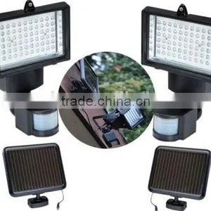 60 LED PIR Solar Motion Sensor Security Light for Garden Outdoor Use thumbnail-1