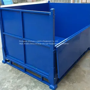 Storage Collapsible Steel Pallet Box / Galvanized Steel Box thumbnail-1