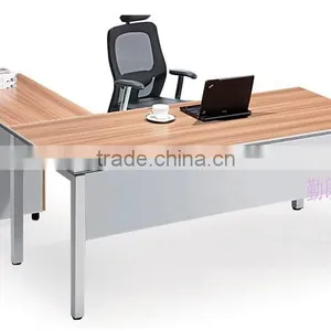 2015 Latest Simple Style Metal Frame Office Table Design thumbnail-3