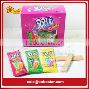 Fruity Jam & Sour Powder Double Flavors Soft Jelly Candy thumbnail-1