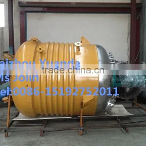 Stainless Steel Chemical Reactor With Heating Jacket And Cooling Inner Coils thumbnail-3