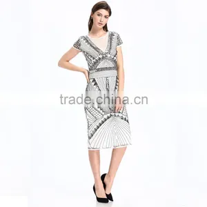 Domin Fashion Latest Beading and Sequin Designs Dress Photos thumbnail-5