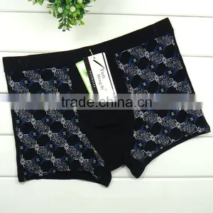 Printed Men Boyshort Hot Selling Men Underwear Factory Price Wholesale Men Boxer Briefs thumbnail-4