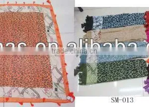 Most Popular Novel Tassel Square Scarf thumbnail-1