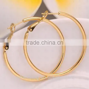 Classic Exaggerated the Circle Earrings Ms Fashion Accessories thumbnail-3