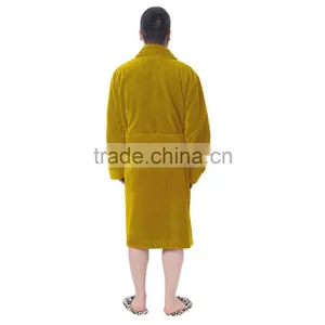 New Product of 100% Polyester Dressing Gown Man thumbnail-2