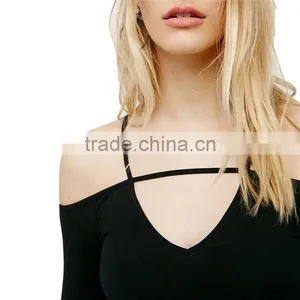 2017 OEM Cool Next-to-skin Fit Stretchy Layering Black Fitted Blouse thumbnail-2