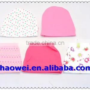 Hot Sales! Charming Printed Cotton Baby Hat thumbnail-1