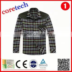 Newest Popular Yellow and Black Plaid Shirt Factory thumbnail-2