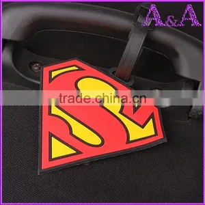 Fashion Custom Gift Airplane Soft Pvc pu Leather Luggage Tags thumbnail-3