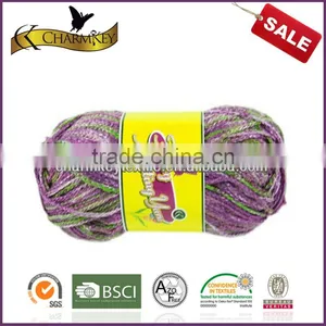 Eco-friendly Acrylic Yarn Prices Good Acrylic Polyester Space Dyed Yarn thumbnail-1