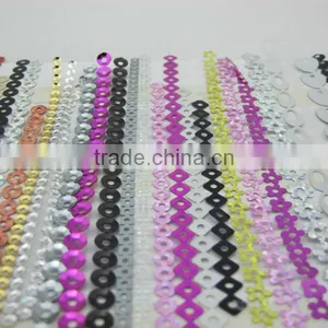 Hot Fix Pet Sequin Roll Pet Sequin Tape Motif Sequins Film thumbnail-3